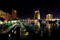 Channelside at Night, Tampa, FL